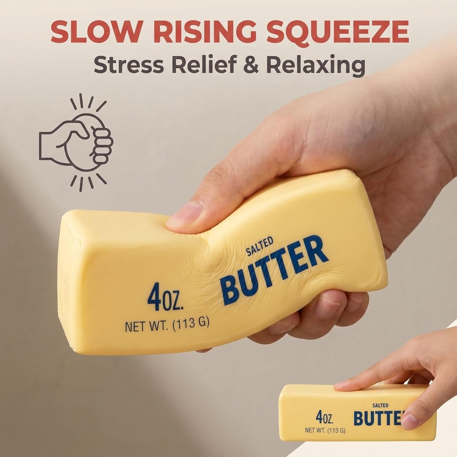 Butter Squeeze Stress Ball